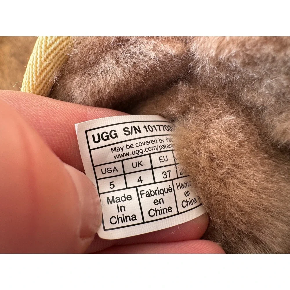 UGG Classic Short Chestnut Orange Pink Suede‎ Sheepskin Boots